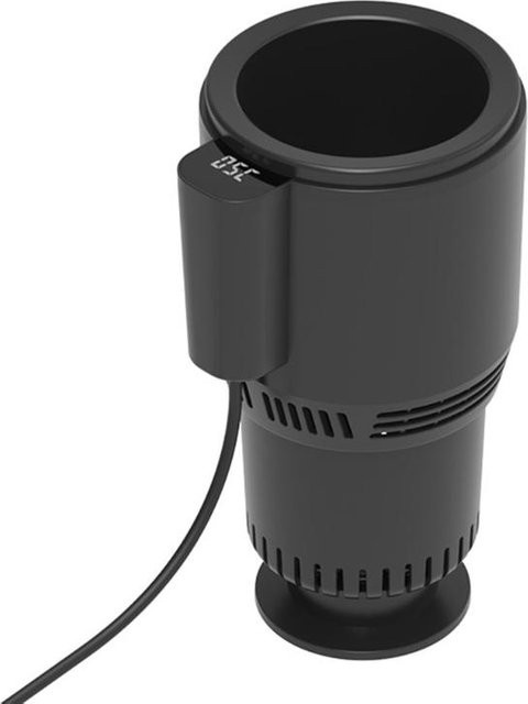 Scorpio 12V Auto-Getränkekühler und -wärmer mit LED-Temperaturanzeige in Schwarz - Bild 1