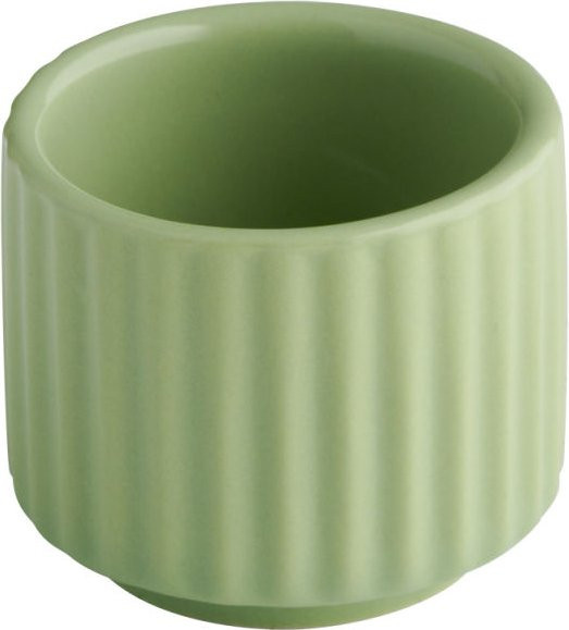 APS Schale THE GRID aus Porzellan, grün, 12er Pack, Volumen: 20 ml, Durchmesser: 4,5 cm, Höhe: 4 cm - Bild 1