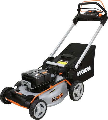 Worx Akku-Rasenmäher WG761E 80 V mit 51 cm Schnittbreite, bunt - Bild 1
