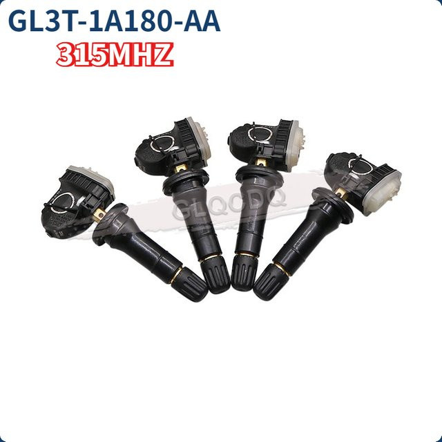 GANGLE TPMS-Sensor GL3T-1A180-AA Reifendruckkontrollsystem 315 MHz in Schwarz für Ford Ecosport Edge Explorer Mustang und Lincoln Continental Mkx - Bild 1