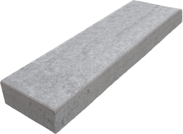 Diephaus Blockstufe Grau B/T/H: 125 x 35 x 15 cm - Bild 1