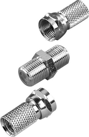 Vivanco Kabelverbinder Set 44017 in Silber - Bild 1