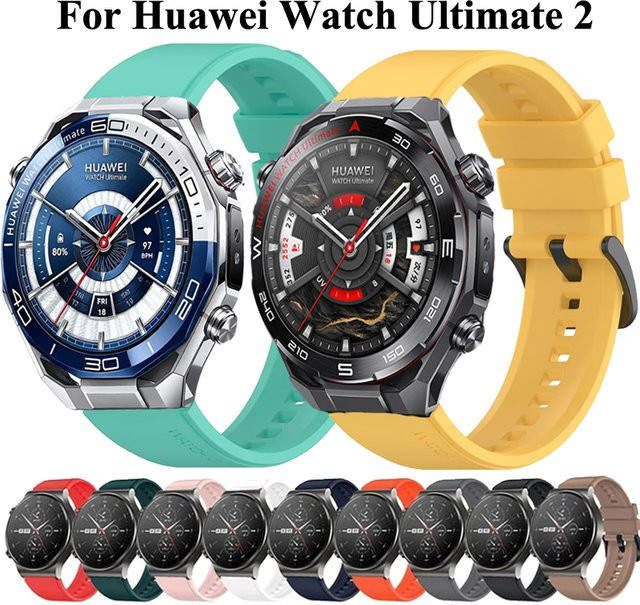 Uhrenarmband Silikon, Huawei Watch Ultimate, Unisex - Bild 1