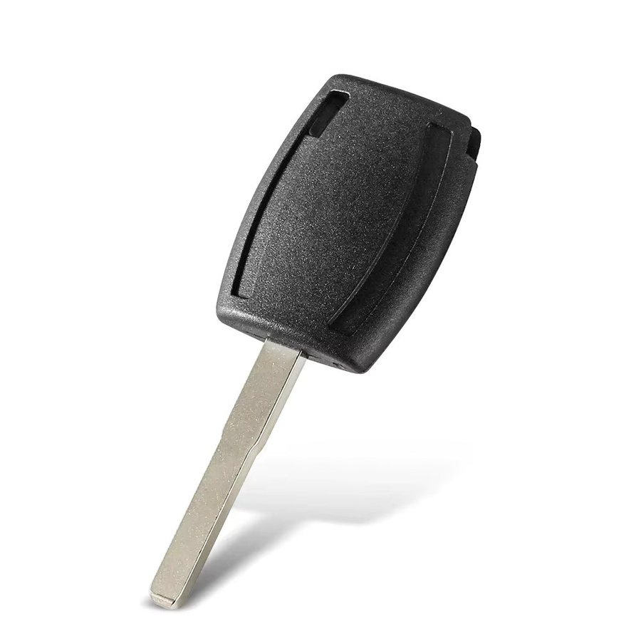 KEYYOU Ersatz Schlüsselgehäuse mit Transponder Chip für Ford Fiesta Mondeo Focus C-Max S-Max Galaxy Kuga in Schwarz - Bild 2