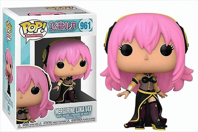 Funko Vocaloid Megurine Luka V4X Vinyl Figur - Bild 1
