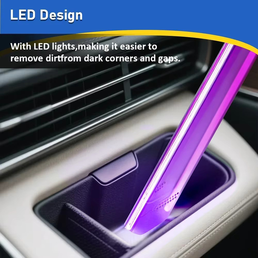 LED-Licht-Schweißdüsen-Aufsatz für Dyson Akku-Staubsauger V7 V8 V10 V11 V15 zur Reinigung von Rohren und Böden - Bild 2