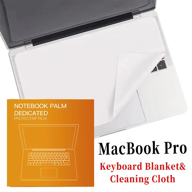 Apple MacBook Pro Mikrofaser Reinigungstuch und Tastatur-Schutzfolie zur Staubabwehr - Bild 5