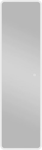 Sanotechnik LED-Spiegel rechteckig in Silber mit Touch-Schalter, Breite: 50 cm, Höhe: 120 cm - Bild 1