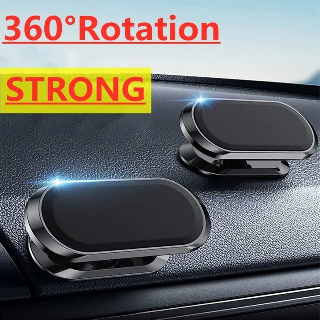 VIKEFON Magnetische Auto Handyhalterung für iPhone, Samsung und Xiaomi in Schwarz oder Silber - Bild 1