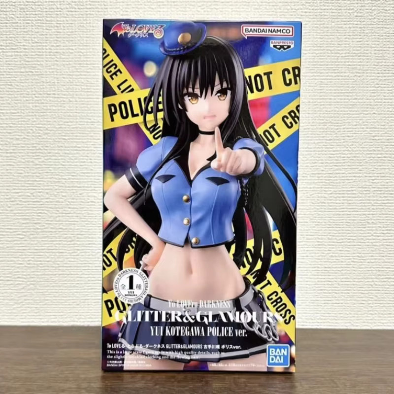 Bandai Banpresto Glitter & Glamours Anime To Love-Ru Darkness Kotegawa Yui Police Ver. Actionfigur - Bild 3