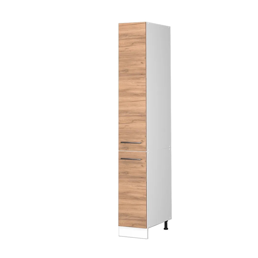 Vicco Apothekerschrank Fame-Line Medizinschrank für die Küche in Eiche Weiß, B/T/H: 30 x 58 x 207 cm - Bild 2