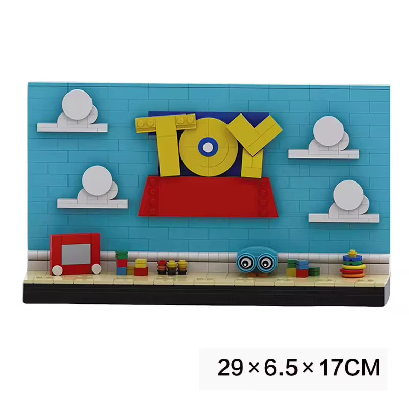 Bricklink MOC Film Szenen Actionfiguren Display Stand, Bausteine - Bild 2