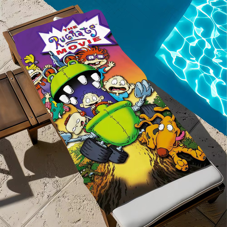 RUGRATS Cartoon Strandtuch schnelltrocknend und weich - Bild 5