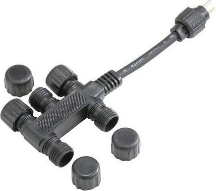 FIAP 3252 5-fach Verteiler Schwarz 3 cm - Bild 1