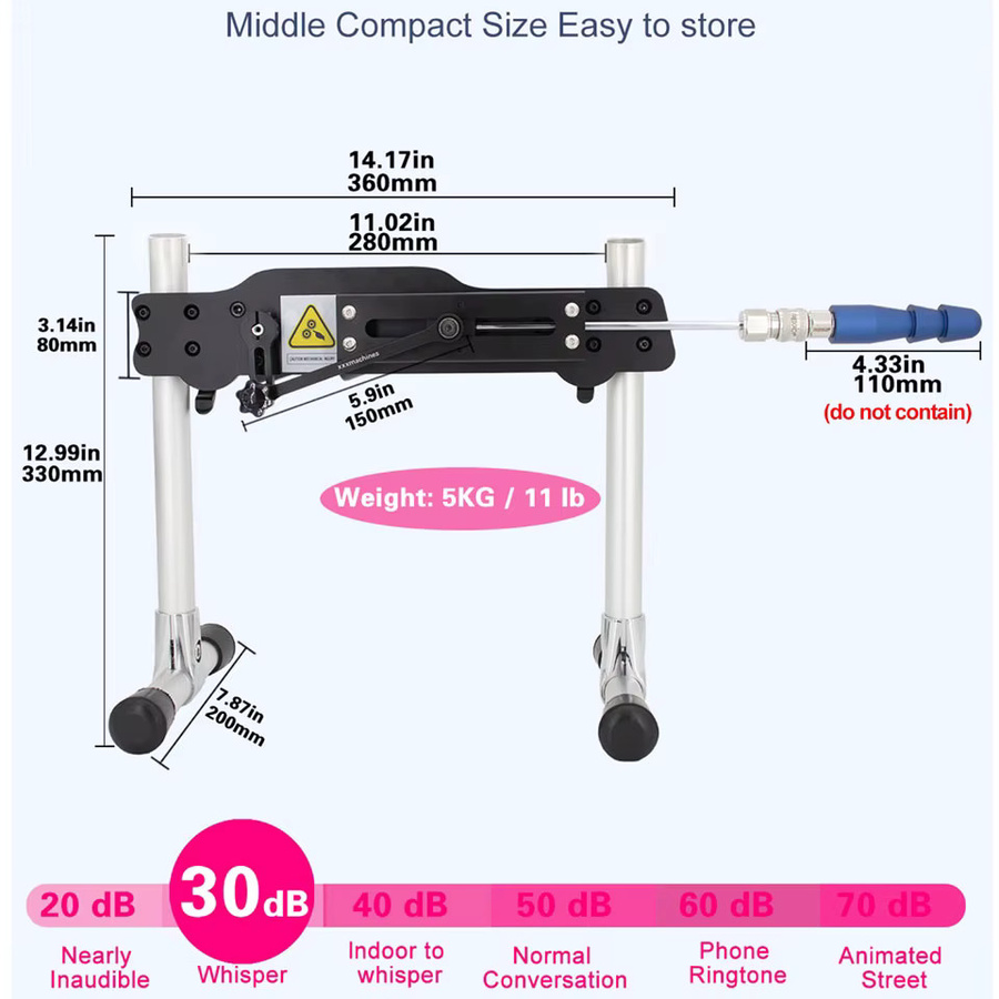 DTSUDU DIY Teleskop-Hubkolben-Linearantriebsmotor 24 V DC 86 W mit Fernbedienung oder App, Edelstahl, Farbe: Silber, Hub: 30–90 mm - Bild 2