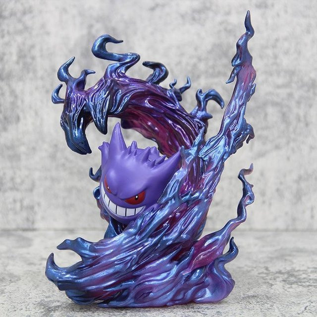 Yiran toy 1 Pokemon Gengar Anime Figur Actionfigur PVC Modell Statue - Bild 1
