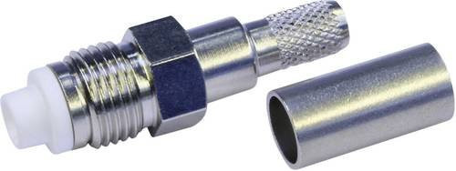 Telegärtner FME-Steckverbinder Buchse gerade 50 Ohm in Silber - Bild 1