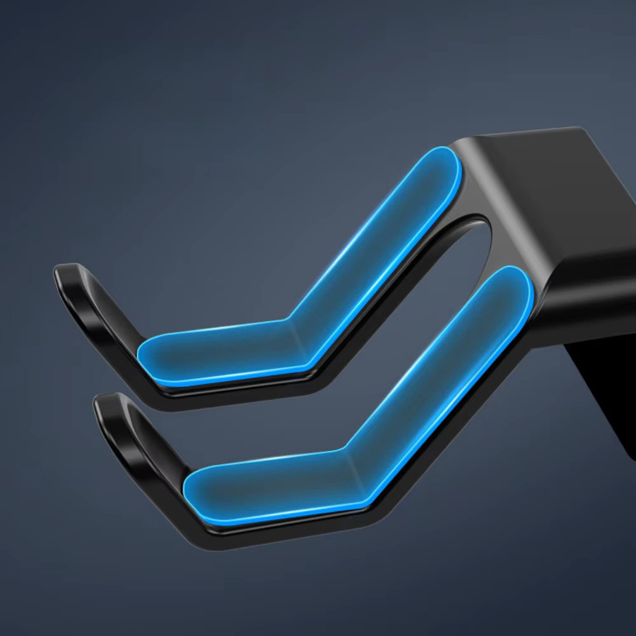 GUEN Wandmontierte Spielcontroller-Halterung in Schwarz für Nintendo Switch Pro, PS4, PS5 und Xbox One ohne Bohren - Bild 2