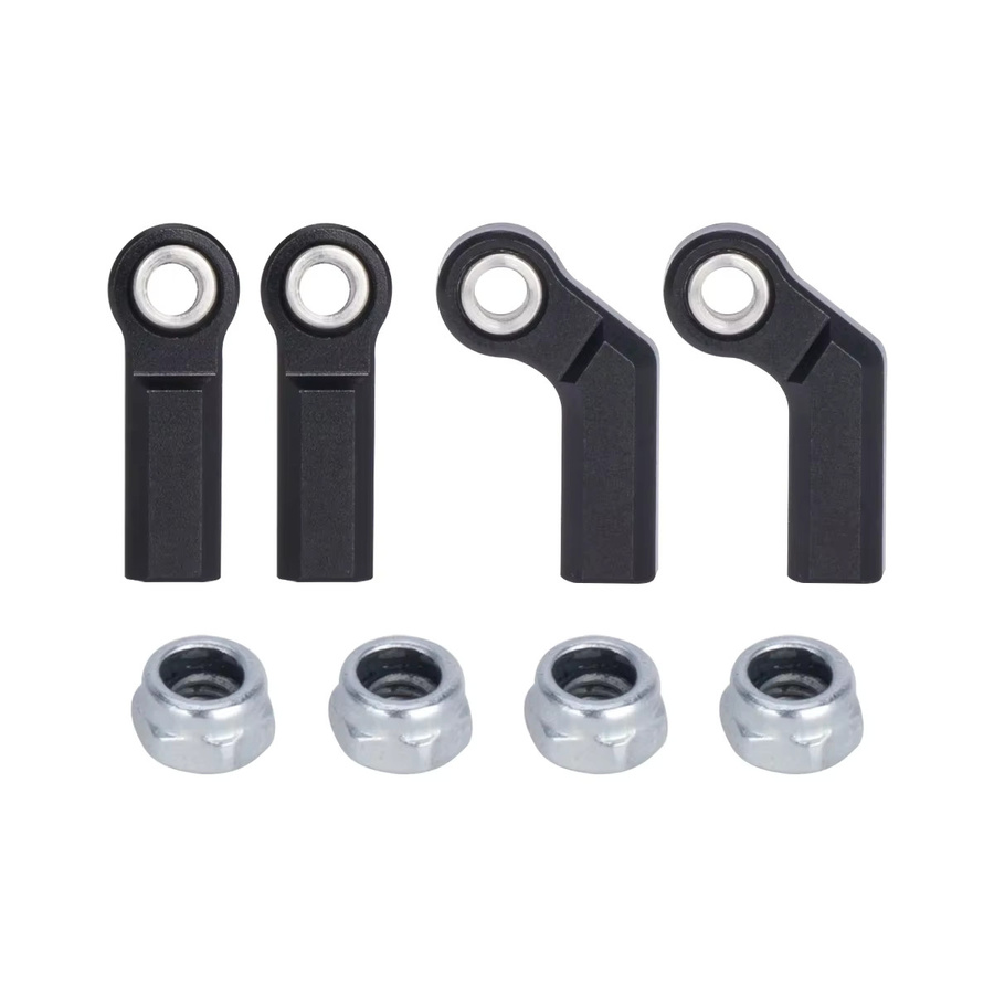 Fimonda M4 Aluminium Chassis Link Lenkstange, 4-teiliges Set, Metall - Bild 2