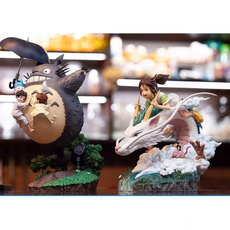 Yiran toy 1 Spirited Away Ogino Chihiro und Nigihayami Kohakunushi Anime-Modell PVC-Actionfigur Puppe Bunt / Mehrfarbig - Bild 2