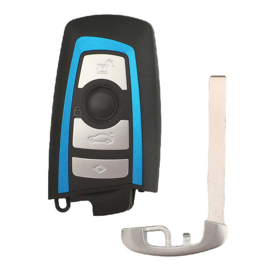 Jingyuqin Smart Remote Key Shell für BMW F30 F31 F32 F33 F34 F35 F36 Serie E90 E91 E92 E93 X5 Ersatzgehäuse für Autoschlüssel - Bild 3