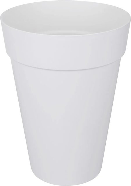 Elho Blumentopf Loft Urban weiß aus Kunststoff Höhe: 28 cm - Bild 1