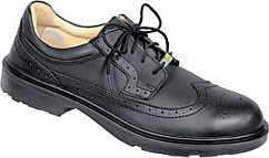 Elten Sicherheitshalbschuh Officer XW S2 aus Rindleder in Schwarz, Größe 44 - Bild 3