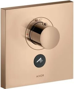 Hansgrohe ShowerSelect HF UP-THM Duschset mit Thermostat und Eckausführung in Rosegold - Bild 1