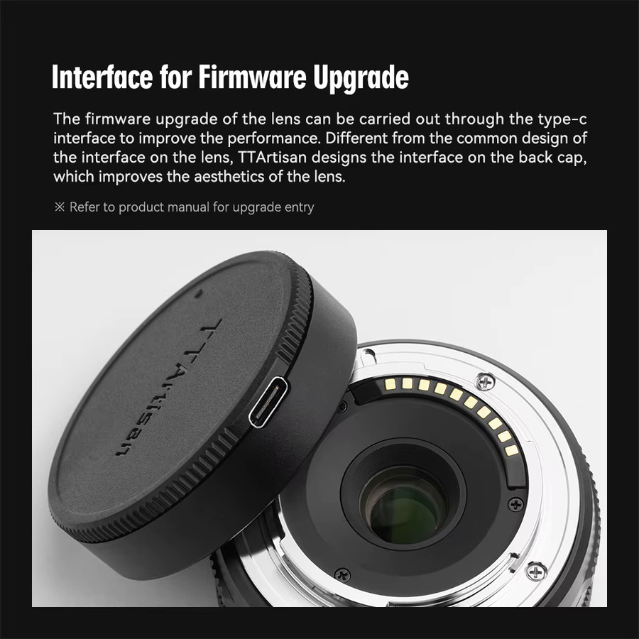 TTArtisan APS-C Autofokus 27 mm F2,8 Objektiv für Sony E Mount, Schwarz - Bild 2