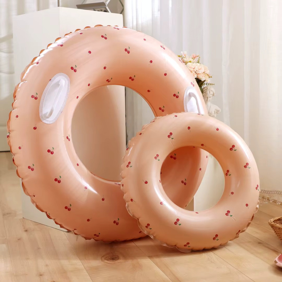 Rooxin Schwimmring für Erwachsene, aufblasbarer Schwimmschlauch, pink - Bild 2