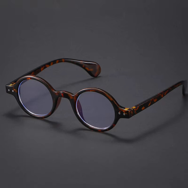 ONEVAN Lesebrille, rund, Vollrand, Kunststoff, braun, Unisex - Bild 3