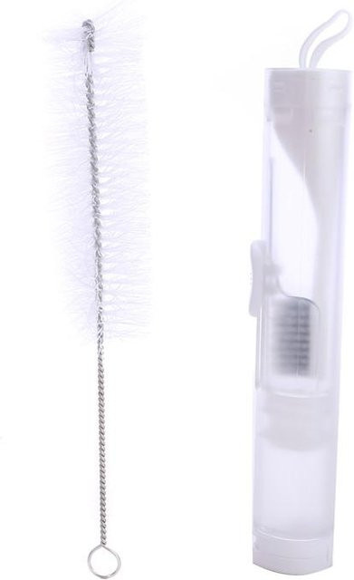 NATAWA Zahnbürsten-Set 2-in-1, zusammenklappbar, weiß - Bild 1