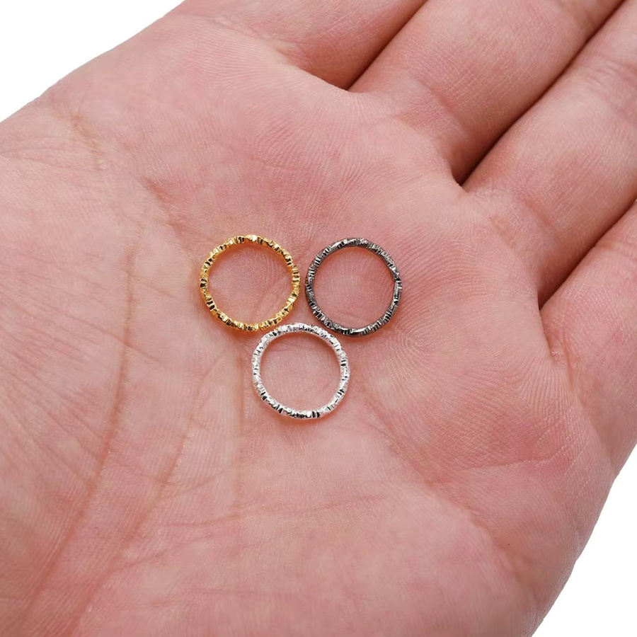 AGCFABS Split Ring Stecker, Metall, 8-20mm, Unisex - Bild 2