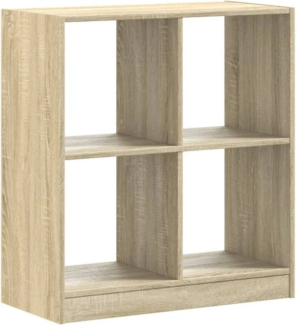 vidaXL Bücherregal Sonoma-Eiche modern Wandmontage B/T/H: 68,5 x 32 x 75 cm - Bild 1