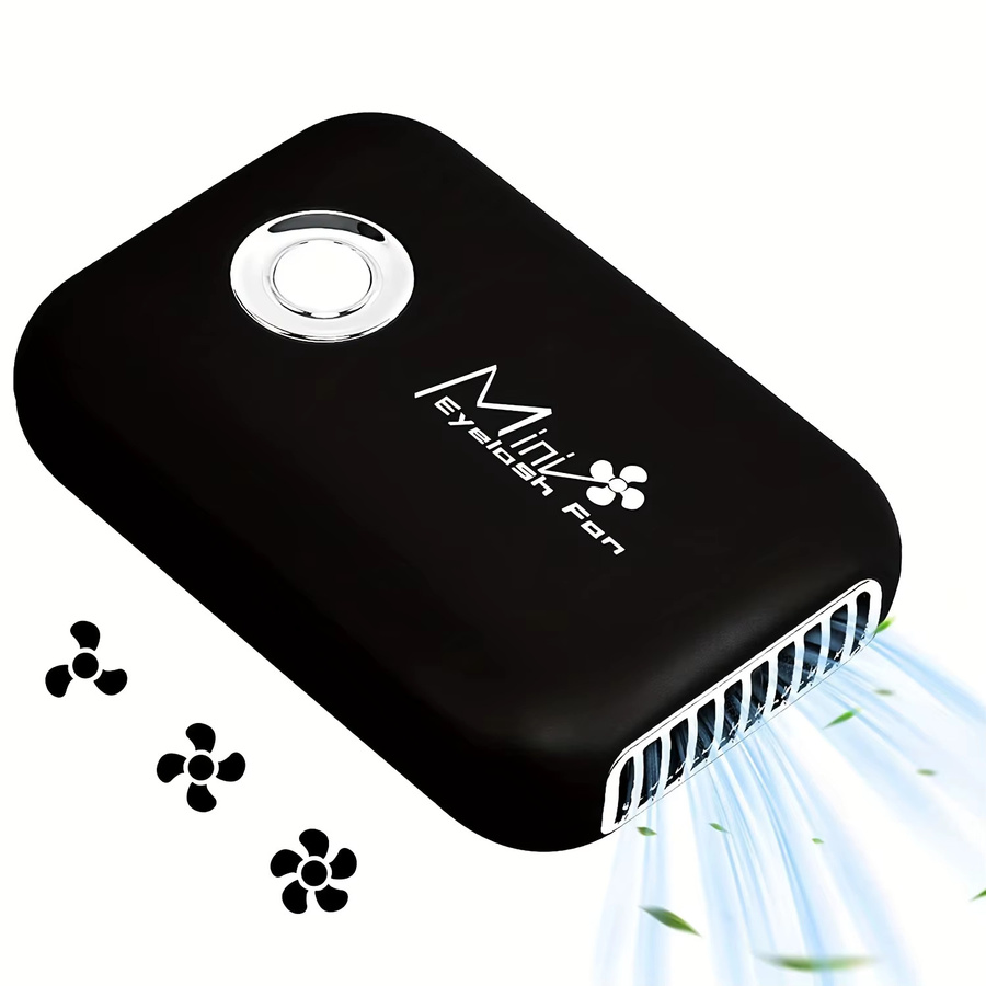 NALSYAO Mini-Wimpernventilator, USB-Wiederaufladbar, Unisex - Bild 3