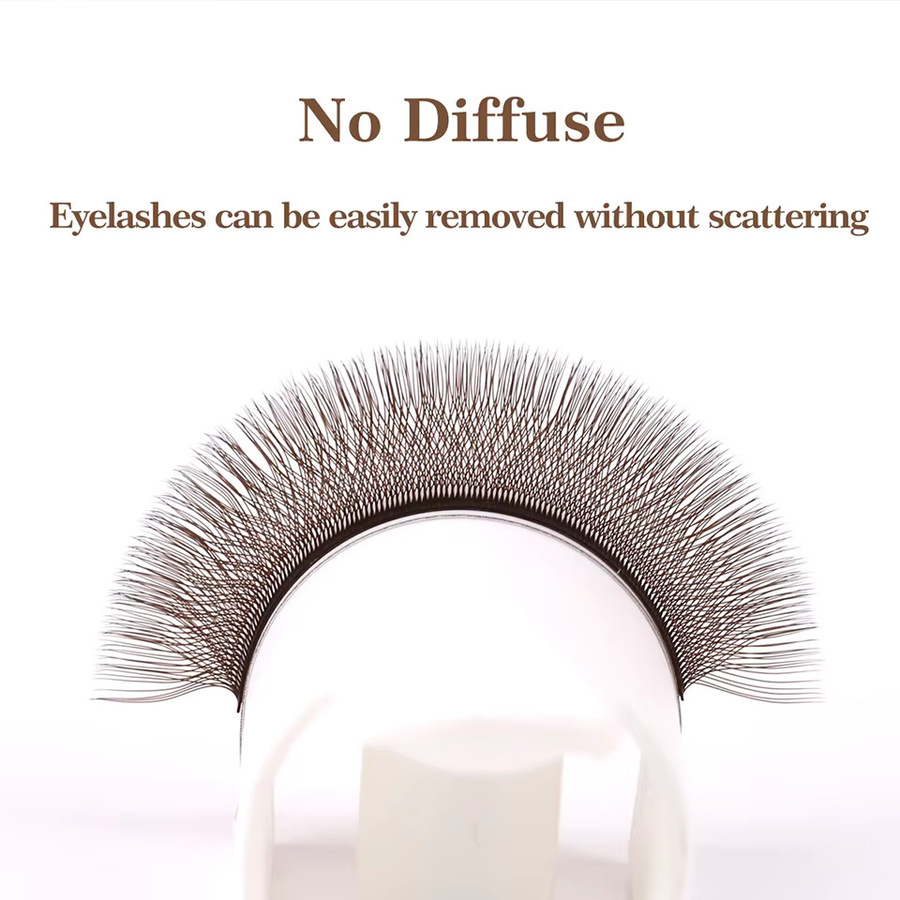 lashprofessor W-Form Fächerwimpern, Braun, Natürlich, Unisex - Bild 4
