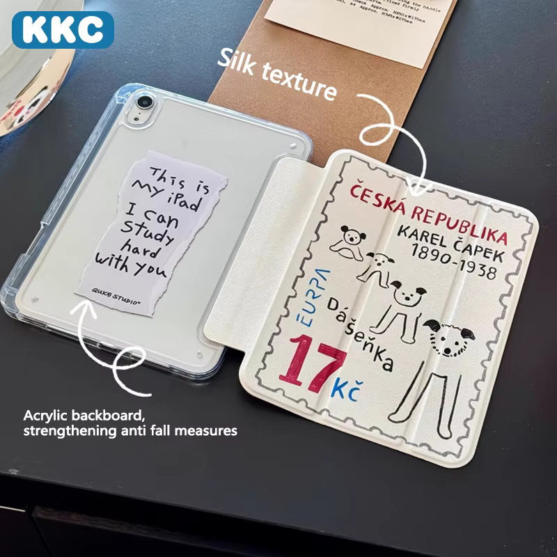 DecoPhone Faltbare magnetische Schutzhülle für iPad 9./8./7. Generation 10,2 Zoll und iPad Pro 10./11. Generation M4 Cover - Bild 1