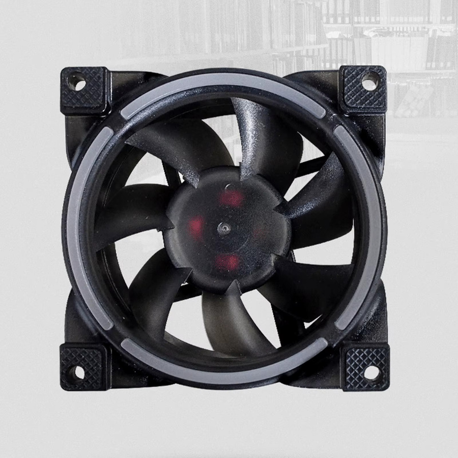 VBESTLIFE ARGB Gehäuselüfter Schwarz, 80 mm PWM, 5 V, MFDB Hydrauliklager, 800–2500 U/min - Bild 5