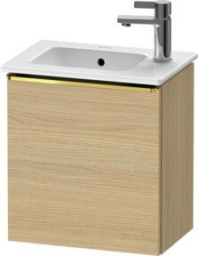 Duravit Waschtischunterschrank D-Neo in Eiche Natur und Weiß, Wandmontage, B/T/H: 41 x 27,4 x 44 cm - Bild 1