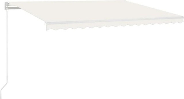 Automatische Markise von furnicato in Creme mit B/H: 450 x 300 cm
