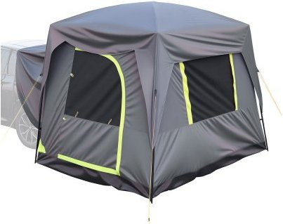 VEVOR SUV Campingzelt für 5-8 Personen, wasserdichtes PU2000 Doppelschicht-Design mit Fenstern und Regendach, B/T/H: 308 x 248 x 230 cm - Bild 1