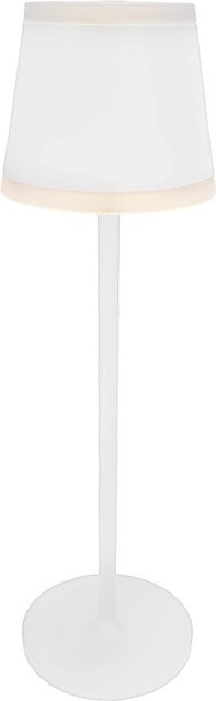 Globo LED-Tischlampe Weiß Matt, dimmbar mit Touch-Funktion und USB-Anschluss - Bild 1