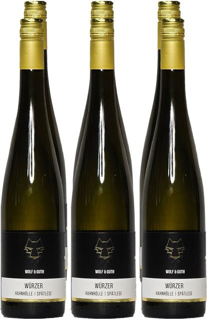 Wolf & Guth Niedermoscheler Hahnhölle Spätlese, Weißwein, 6 x 0,75 l - Bild 1