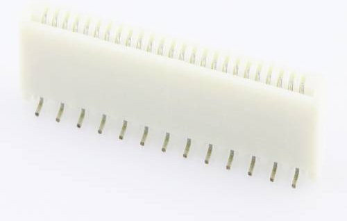 Molex Buchsenleiste Standard 25-polig in Weiß mit 1,00 mm Rastermaß - Bild 1