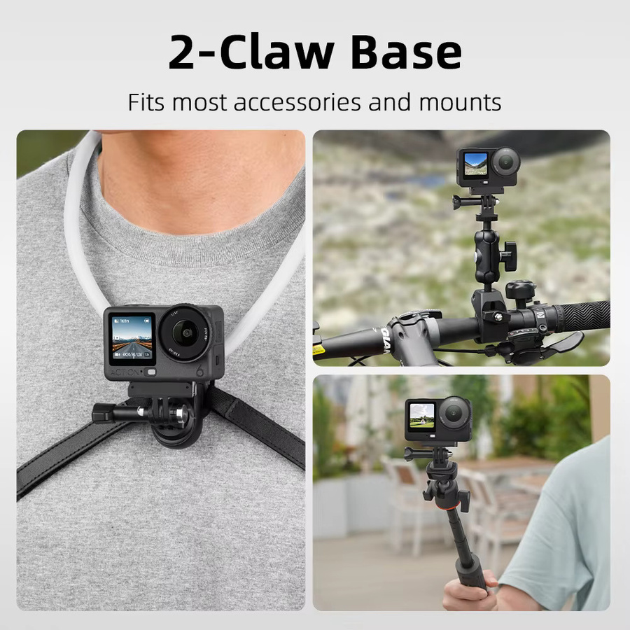 DJI Action 6 Schnellwechsel-Magnetadapterhalterung in Schwarz für Zubehör Erweiterungshalterung - Bild 2