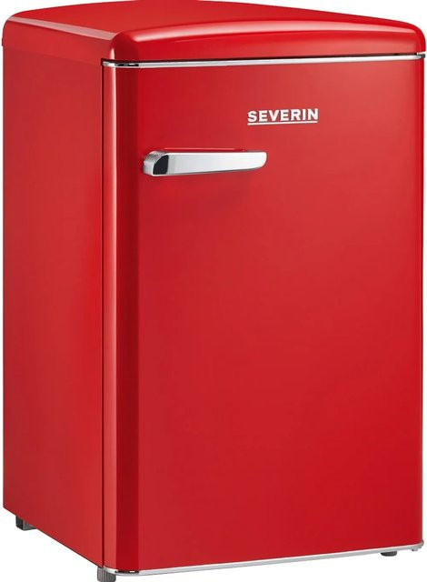 Severin Tischkühlschrank RKS 8830 EEK in Rot mit VeggieBox, B/T/H: 42,0 x 50,0 x 89,5 cm - Bild 1