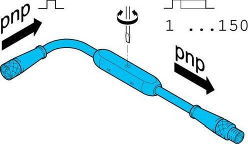 Di-soric 209541 Sensor-Aktor-Adapter in Blau - Bild 1