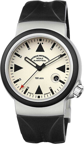 Mühle Glashütte Armbanduhr Automatik, Edelstahl, 42 mm, Herren - Bild 1