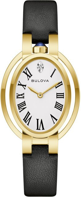 Bulova Damenuhr, Quarz, Edelstahl, 28,8 mm, Weiß - Bild 1