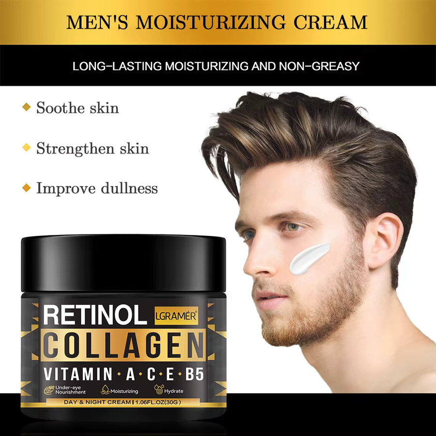 ouhoe Gesichtscreme für Herren, Retinol, Kollagen - Bild 2